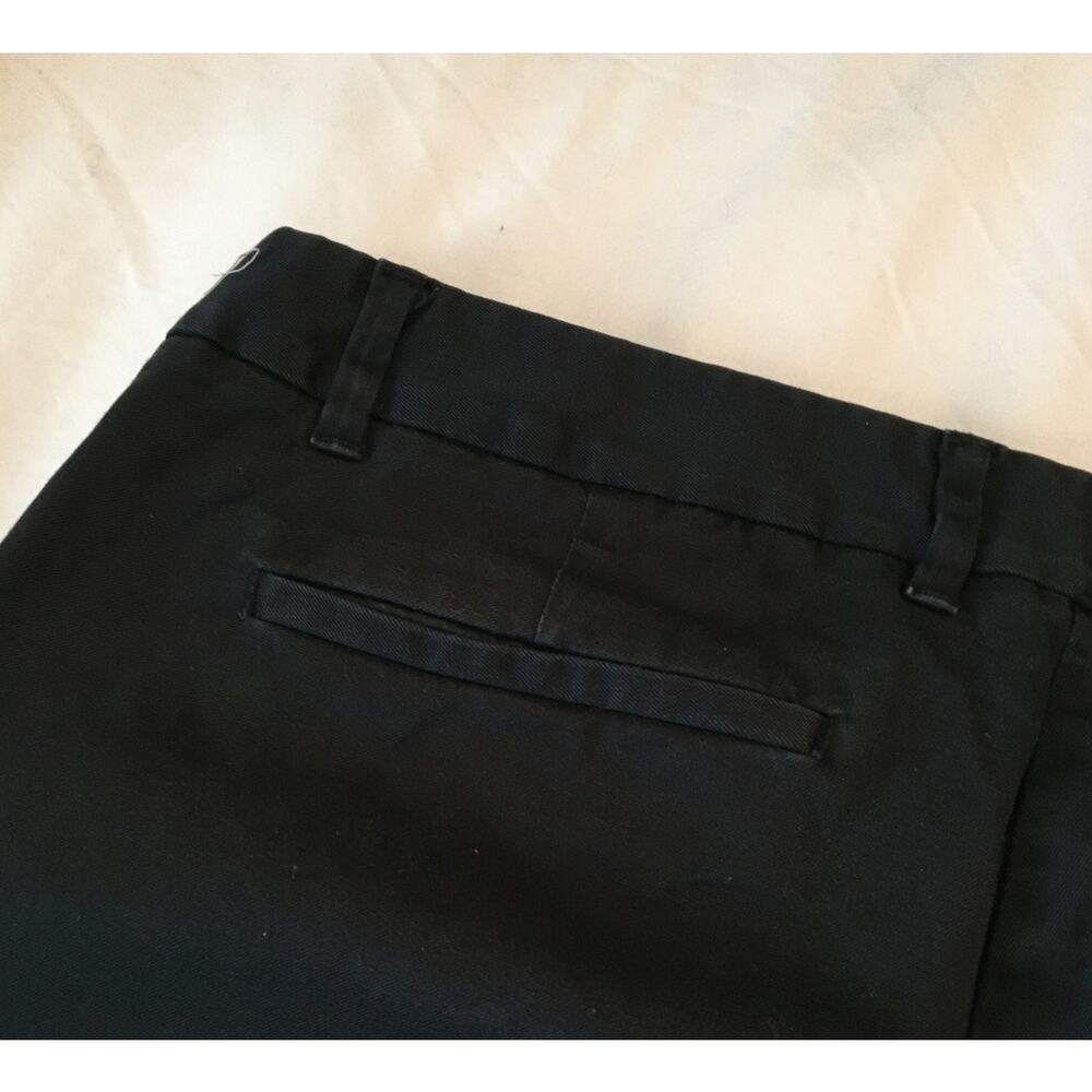 J. Crew stretch cotton CityFit Pants size 8 Black - Picture 9 of 16